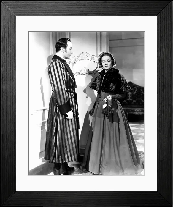 Framed Print : ALL THIS, AND HEAVEN TOO, from left, Charles Boyer, Bette Davis, 1940