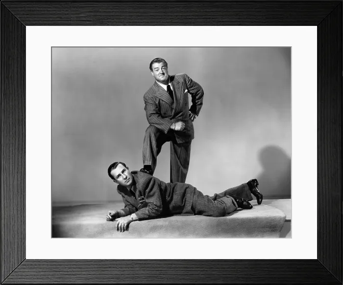 Framed Print : THE TIME OF THEIR LIVES, from left: Bud Abbott, Lous Costello, 1946