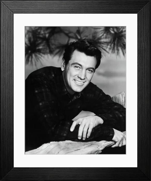 Framed Print : ALL THAT HEAVEN ALLOWS, Rock Hudson, 1955 Framed Print : ALL THAT HEAVEN ALLOWS, Rock Hudson, 1955