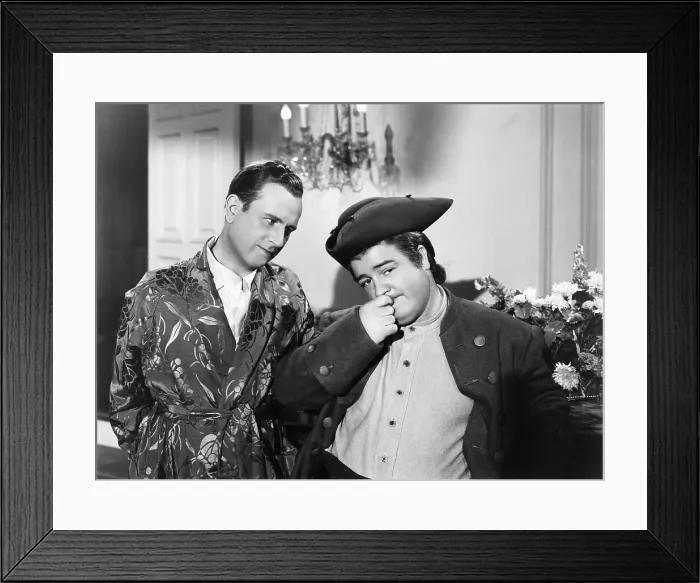 Framed Print : THE TIME OF THEIR LIVES, From left: Bud Abbott, Lou Costello, 1946