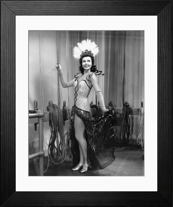 Framed Print : TIME OUT FOR RHYTHM, Ann Miller, 1941