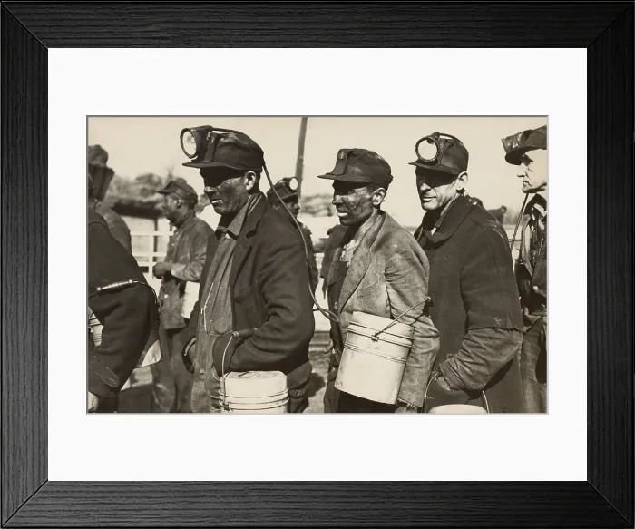 Framed Print : Birmingham Alabama coal miners were unionized by the CIO in 1934 after strikes and resistance from both the industry and state government. 1937 photo by Arthur Rothstein