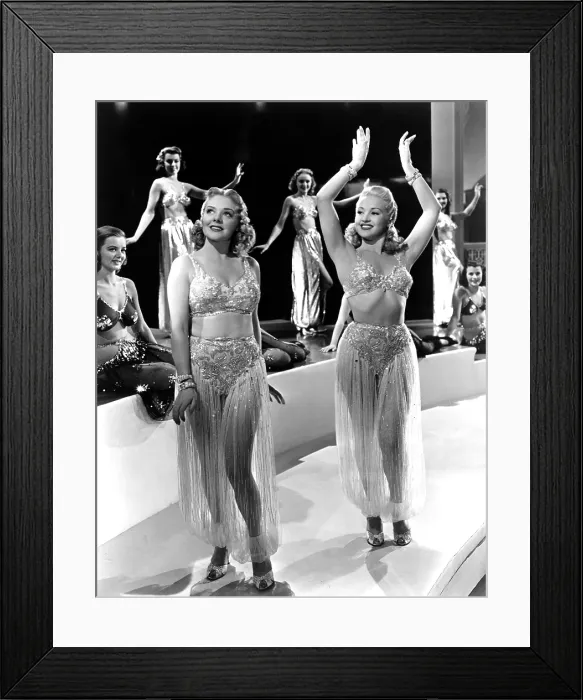 Framed Print : TIN PAN ALLEY, Alice Faye, Betty Grable, 1940, TM & Copyright (c) 20th Century Fox Film Corp. All rights reserved