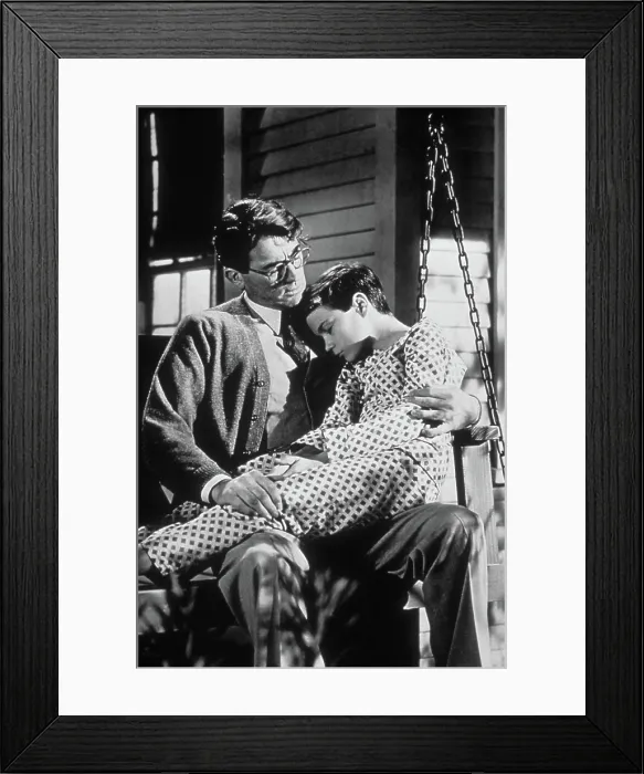 Framed Print : TO KILL A MOCKINGBIRD, Gregory Peck, Philip Alford, 1962