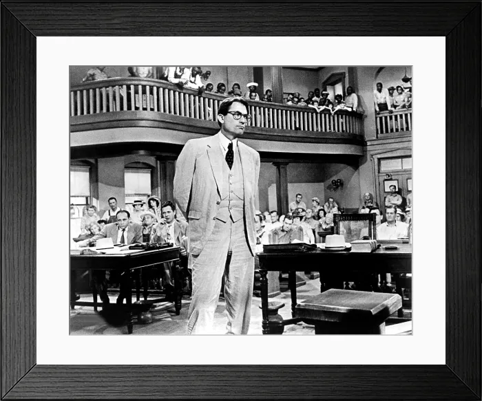Framed Print : TO KILL A MOCKINGBIRD, Gregory Peck, 1962