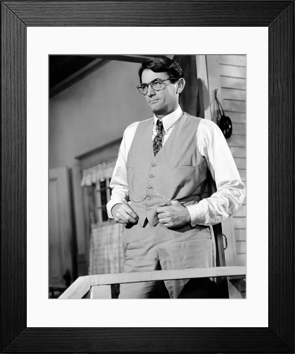 Framed Print : TO KILL A MOCKINGBIRD, Gregory Peck, 1962 Framed Print : TO KILL A MOCKINGBIRD, Gregory Peck, 1962