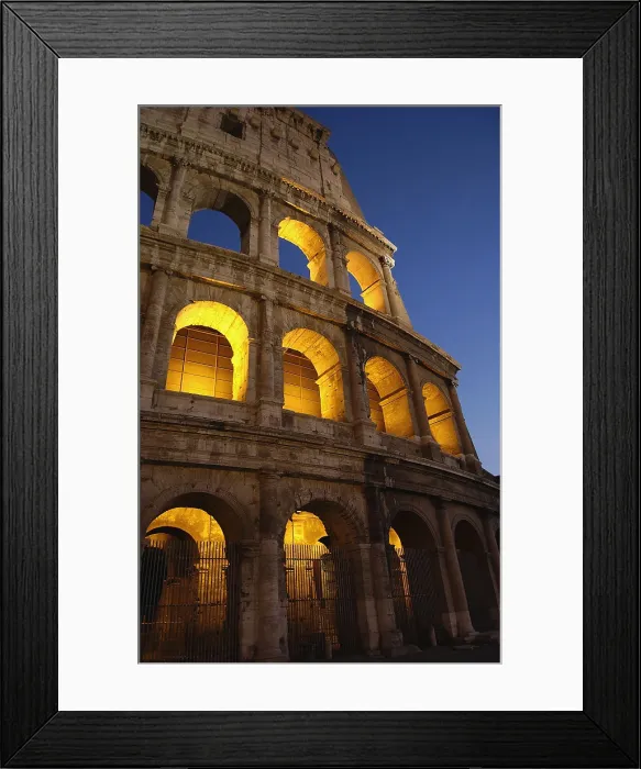 Framed Print : Colosseum or Flavian Amphitheatre. 72-80. ITALY. Rome. Colosseum. Roman art. Early Empire. - Rafa Perez / Iberfoto / Everett Collection (386586)**US SALES ONLY** Framed Print : Colosseum or Flavian Amphitheatre. 72-80. ITALY. Rome. Colosseum. Roman art. Early Empire. - Rafa Perez / Iberfoto / Everett Collection (386586)**US SALES ONLY**