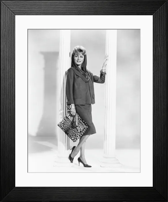 Framed Print : THE OSCAR, Eleanor Parker, in a suit by Edith Head, 1966
