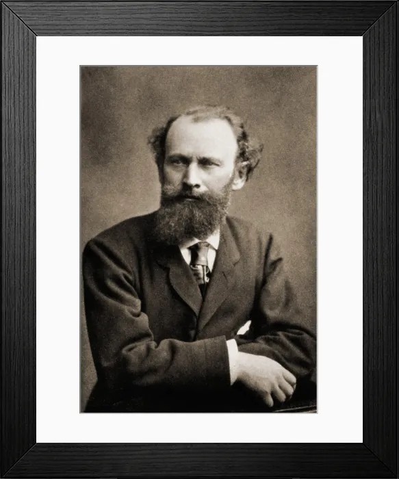 Framed Print : Edouard Manet (1832-1883), French painter who forged the transition between Realism and Impressionism in 1860's Paris. Portrait from 1870's Framed Print : Edouard Manet (1832-1883), French painter who forged the transition between Realism and Impressionism in 1860's Paris. Portrait from 1870's