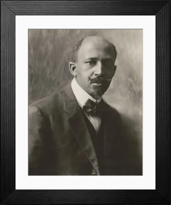 Framed Print : W.E.B. Du Bois, intellectual leader of the early 20th century African American rights movement