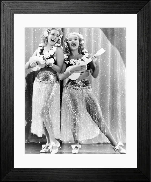 Framed Print : TIN PAN ALLEY, from left: Alice Faye, Betty Grable, 1940, TM & Copyright 20th Century Fox Film Corp. / courtesy Everett Collection Framed Print : TIN PAN ALLEY, from left: Alice Faye, Betty Grable, 1940, TM & Copyright 20th Century Fox Film Corp. / courtesy Everett Collection