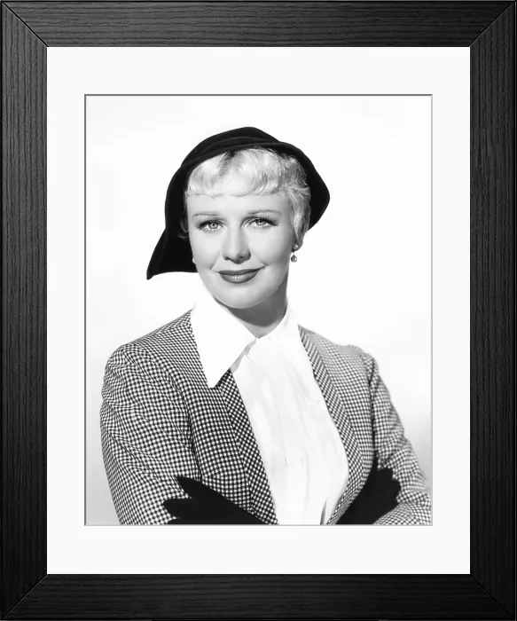 Framed Print : TIGHT SPOT, Ginger Rogers, 1955