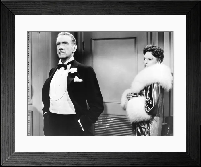 Framed Print : TITANIC, from left, Clifton Webb, Barbara Stanwyck, 1953, TM and Copyright 20th Century-Fox Film Corp. All Rights Reserved