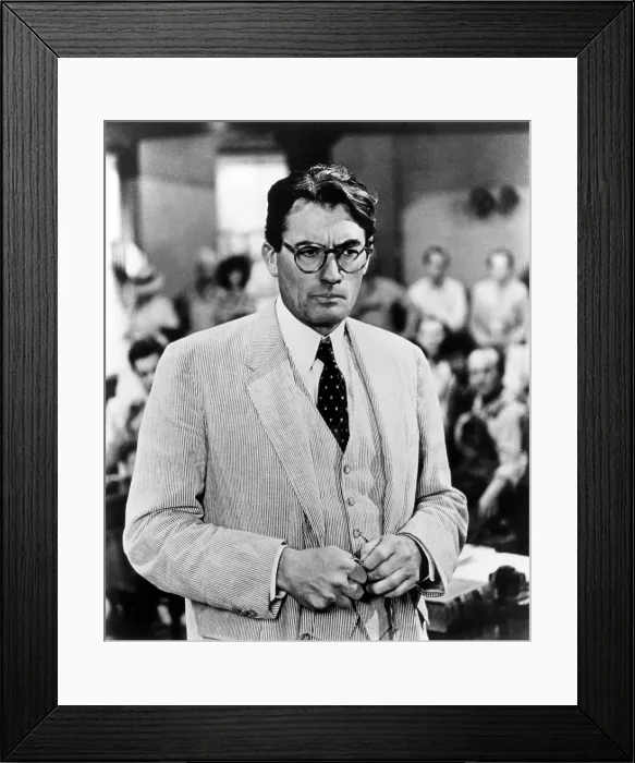 Framed Print : TO KILL A MOCKINGBIRD, Gregory Peck, 1962 Framed Print : TO KILL A MOCKINGBIRD, Gregory Peck, 1962