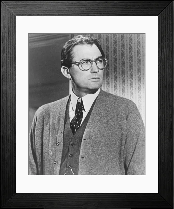 Framed Print : TO KILL A MOCKINGBIRD, Gregory Peck, 1962 Framed Print : TO KILL A MOCKINGBIRD, Gregory Peck, 1962