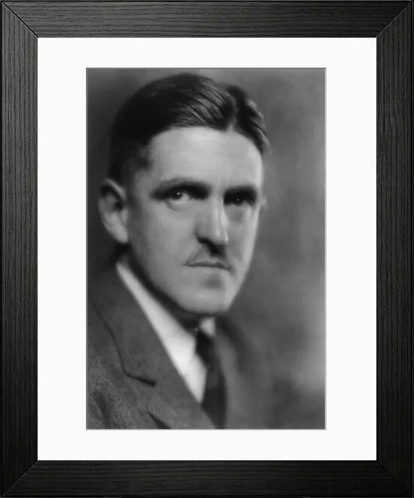 Framed Print : Sidney Coe Howard, American Pulitzer Prize-winning playwright. Howard won a posthumous Academy Award for his screenplay for GONE WITH THE WIND. Photo by Pirie MacDonald, ca. 1930