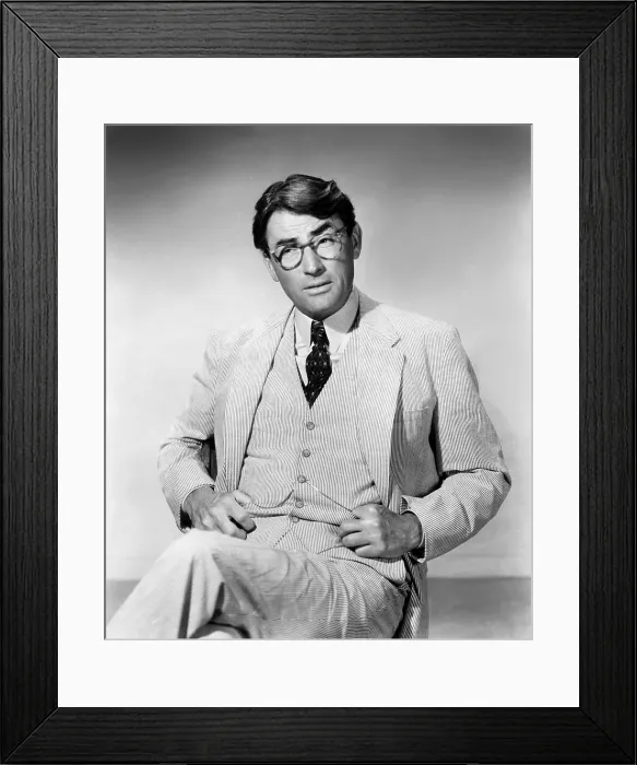 Framed Print : TO KILL A MOCKINGBIRD, Gregory Peck, 1962 Framed Print : TO KILL A MOCKINGBIRD, Gregory Peck, 1962