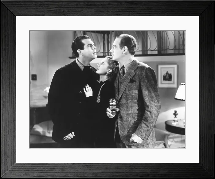 Framed Print : TOO MANY HUSBANDS, from left: Fred MacMurray, Jean Arthur, Melvyn Douglas, 1940 Framed Print : TOO MANY HUSBANDS, from left: Fred MacMurray, Jean Arthur, Melvyn Douglas, 1940