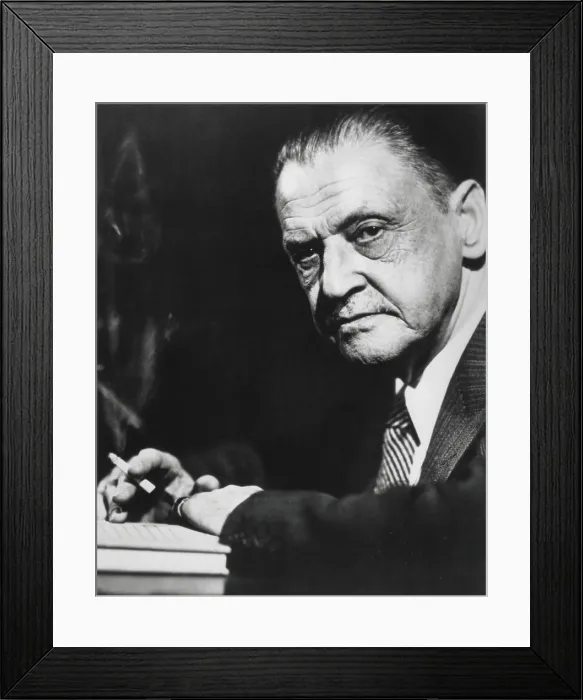 Framed Print : W. Somerset Maugham, English novelist, playwright, and short story writer, ca. 1940