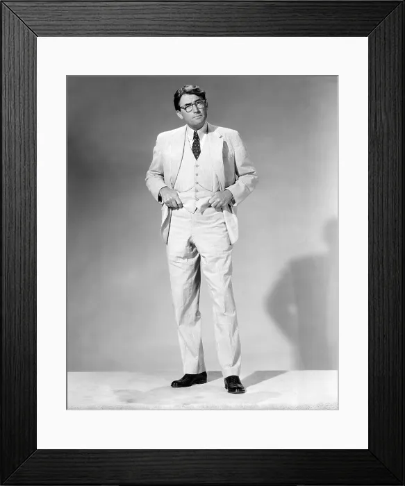 Framed Print : TO KILL A MOCKINGBIRD, Gregory Peck, 1962