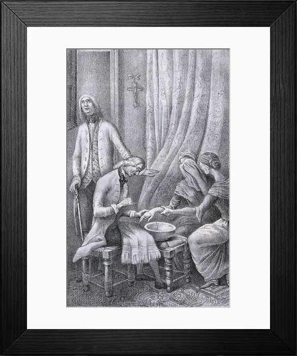 Framed Print : TORRES VILLARROEL, Diego de (1693-1770). Spanish writer, poet, dramatist, astrologer, doctor, mathematician, priest and professor of the University of Salamanca