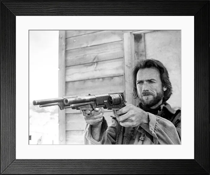 Framed Print : THE OUTLAW JOSEY WALES, Clint Eastwood, 1976