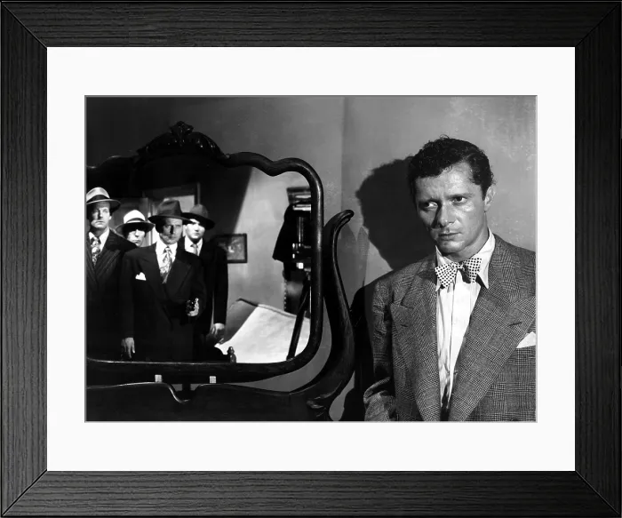 Framed Print : T-MEN, Dennis O'Keefe, Charles McGraw, Jack Overman, Alfred Ryder, 1947