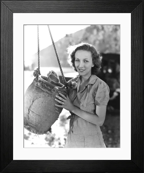 Framed Print : OUR DAILY BREAD, Karen Morley, 1934 Framed Print : OUR DAILY BREAD, Karen Morley, 1934