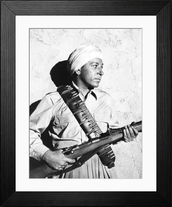 Framed Print : OUTPOST IN MOROCCO, George Raft, 1949 Framed Print : OUTPOST IN MOROCCO, George Raft, 1949
