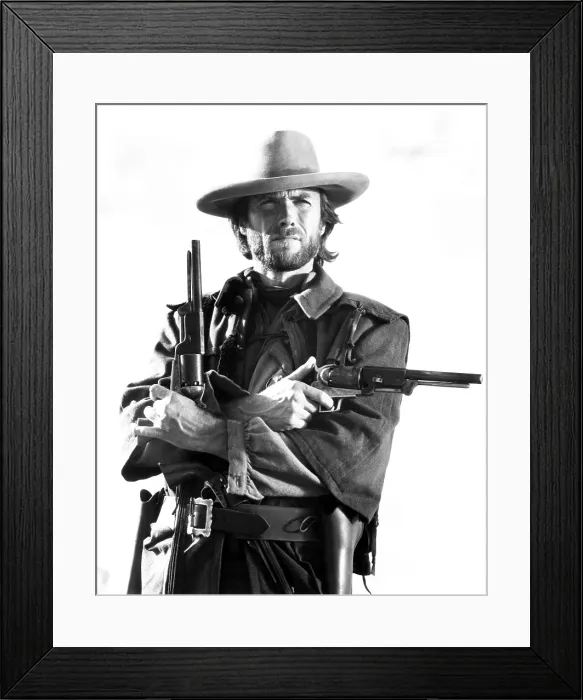 Framed Print : THE OUTLAW JOSEY WALES, Clint Eastwood, 1976