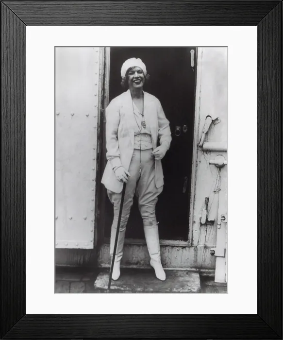 Framed Print : Mary Louise Cecilia Texas Guinan actress and prohibition celebrity