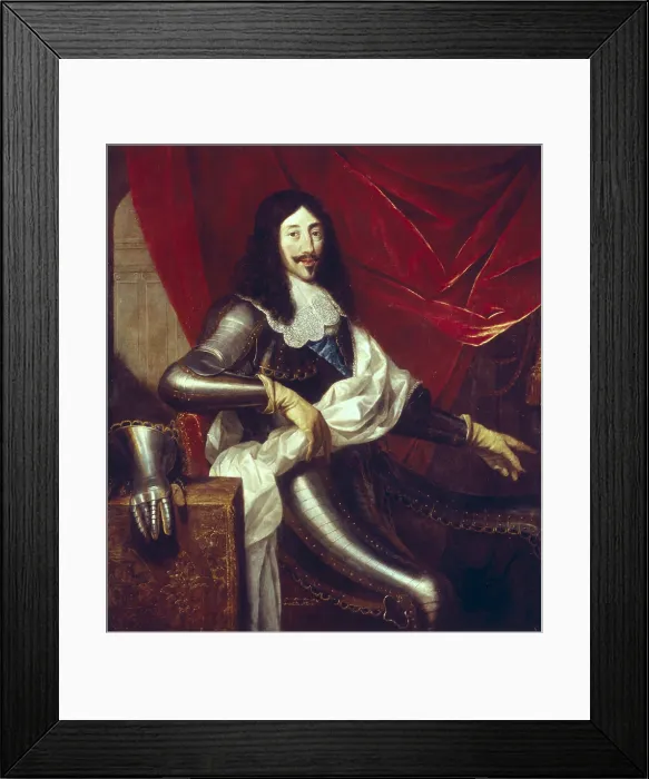 Framed Print : LOUIS XIII the Just (1601-1643). King of France (1610-1643). Baroque art. Oil on canvas. - BeBa / Iberfoto / Everett Collection (359757)**US SALES ONLY** Framed Print : LOUIS XIII the Just (1601-1643). King of France (1610-1643). Baroque art. Oil on canvas. - BeBa / Iberfoto / Everett Collection (359757)**US SALES ONLY**