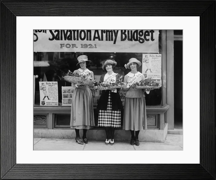 Framed Print : Young Women volunteers called the Salvation Army House Girls, 1921. Washington, D.C. (BSLOC_2015_16_230) Framed Print : Young Women volunteers called the Salvation Army House Girls, 1921. Washington, D.C. (BSLOC_2015_16_230)