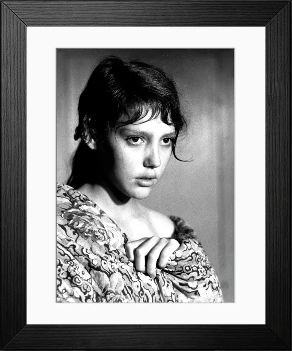 Framed Print : AU HASARD BALTHAZAR, Anne Wiazemsky, 1966