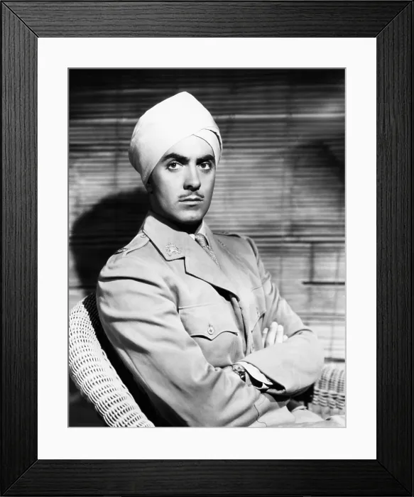 Framed Print : THE RAINS CAME, Tyrone Power, 1939, TM & Copyright 20th Century Fox Film Corp. / courtesy Everett Collection