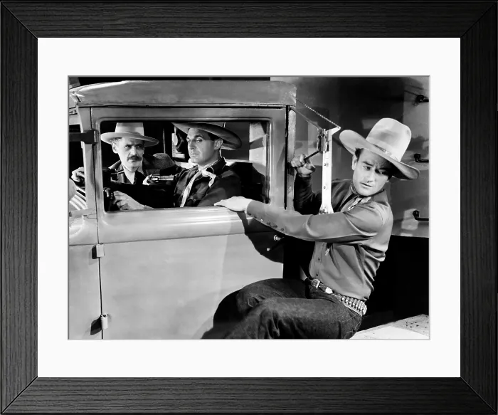 Framed Print : RED RIVER RANGE, second and third from left, Ray Corrigan, John Wayne, 1938 Framed Print : RED RIVER RANGE, second and third from left, Ray Corrigan, John Wayne, 1938