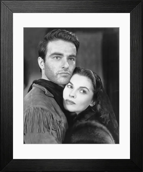 Framed Print : RED RIVER, from left, Montgomery Clift, Joanne Dru, 1948 Framed Print : RED RIVER, from left, Montgomery Clift, Joanne Dru, 1948