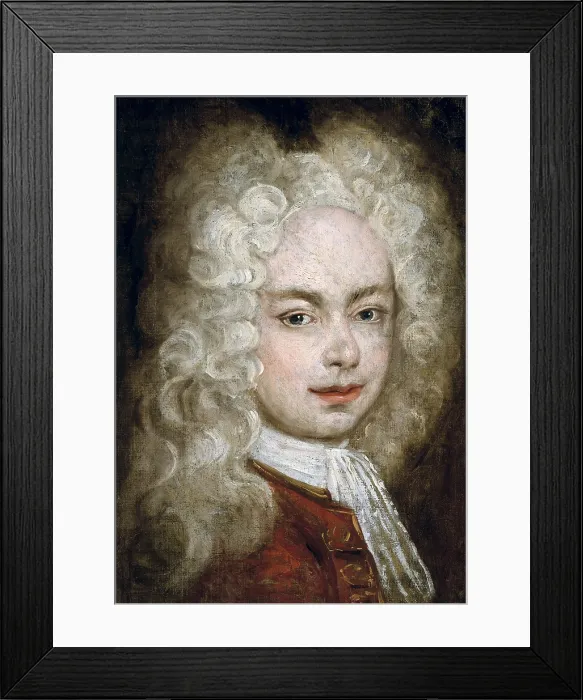 Framed Print : VAN LOO, Louis Michel (1707-1771). Portrait of Philip V. First half of 18th century. - CAGP / Iberfoto / Everett Collection (361510)**US SALES ONLY**
