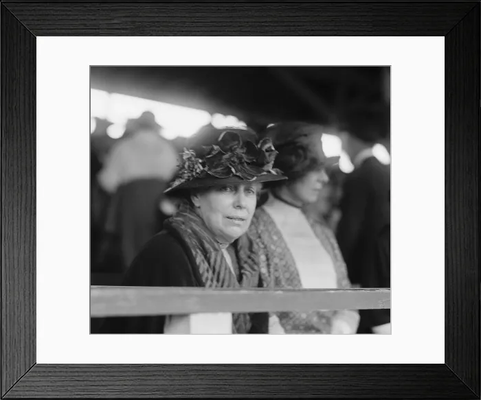 Framed Print : Helen Herron Taft, wife of Former President and Chief Justice William Howard Taft, May 13, 1922