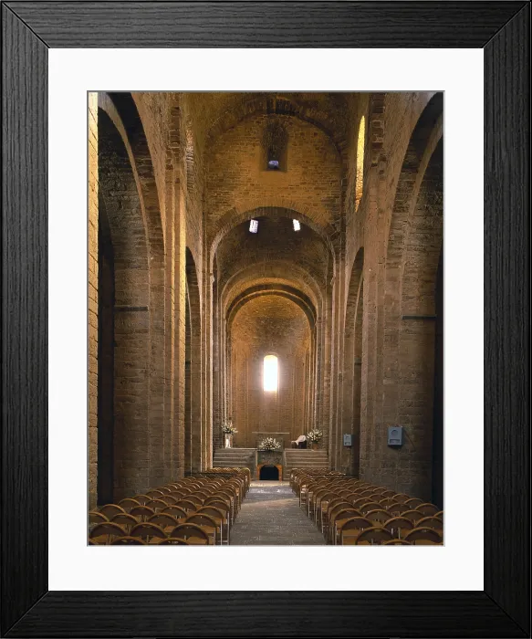 Framed Print : Castle and Collegiate Church of Saint Vincent. 12th c. SPAIN. Cardona. Colegiata de San Vicente (Collegiate Church of San Vicente). Romanesque art. Architecture. - J Framed Print : Castle and Collegiate Church of Saint Vincent. 12th c. SPAIN. Cardona. Colegiata de San Vicente (Collegiate Church of San Vicente). Romanesque art. Architecture. - J