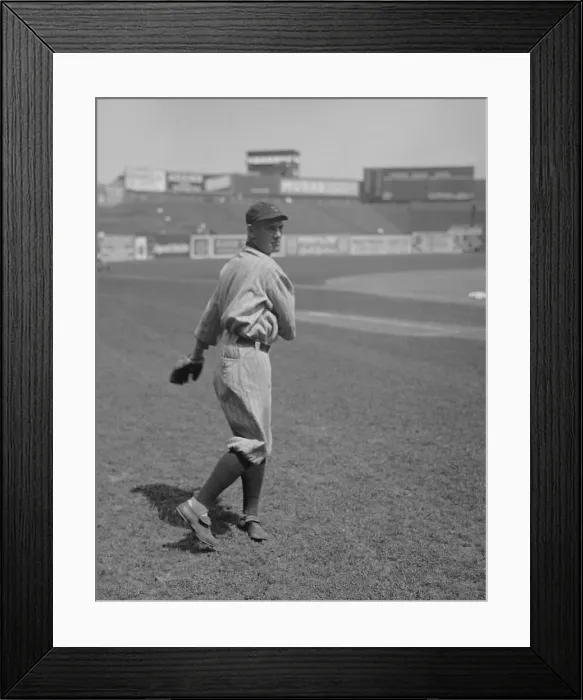 Framed Print : Ray Chapman, of the Cleveland Indians in 1919