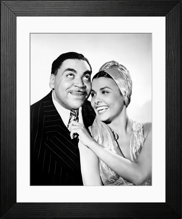 Framed Print : STORMY WEATHER, from left, Fats Waller, Lena Horne, 1943, TM & Copyright 20th Century Fox Film Corp. All rights reserved Framed Print : STORMY WEATHER, from left, Fats Waller, Lena Horne, 1943, TM & Copyright 20th Century Fox Film Corp. All rights reserved
