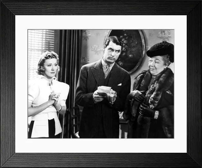 Framed Print : THE AWFUL TRUTH, Irene Dunne, Cary Grant, Esther Dale, 1937 Framed Print : THE AWFUL TRUTH, Irene Dunne, Cary Grant, Esther Dale, 1937