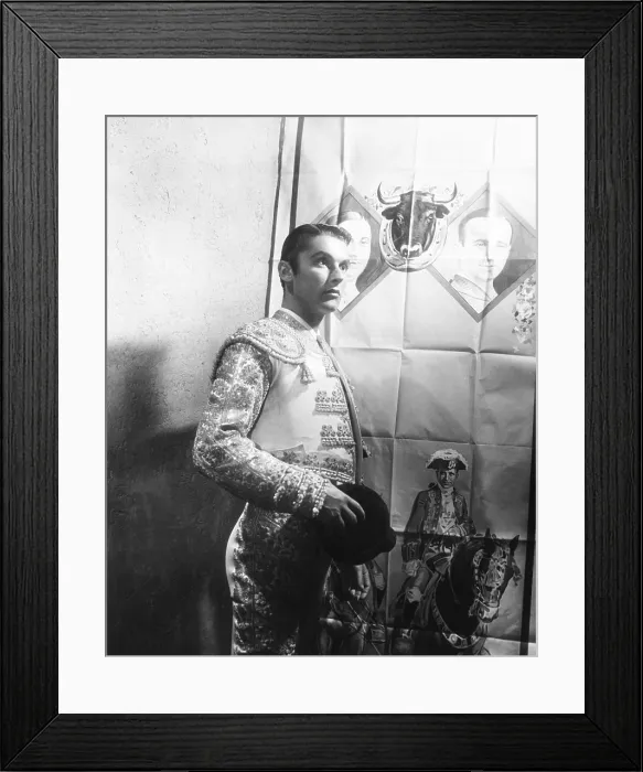 Framed Print : THE SUN ALSO RISES, Robert Evans, 1957, TM & Copyright 20th Century Fox Film Corp. / courtesy Everett Collection Framed Print : THE SUN ALSO RISES, Robert Evans, 1957, TM & Copyright 20th Century Fox Film Corp. / courtesy Everett Collection