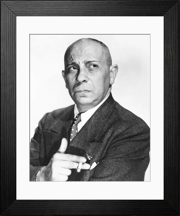Framed Print : STORM OVER LISBON, (aka INSIDE THE UNDERWORLD), Eric von Stroheim, 1944