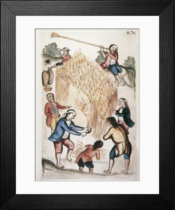 Framed Print : MARTiNEZ COMPAnoN Y BUJANDA, Baltasar Jaime (1735-1797). Trujillo del Peru en el siglo XVIII. 1782 - 1785