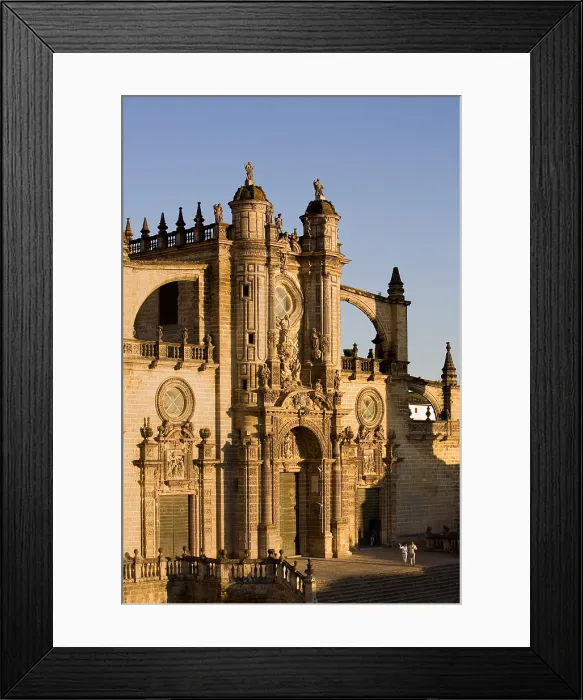 Framed Print : SPAIN. Jerez de la Frontera. Cathedral. Main facade. Gothic art. - Lucas Vallecillos / Iberfoto / Everett Collection (350931)**US SALES ONLY** Framed Print : SPAIN. Jerez de la Frontera. Cathedral. Main facade. Gothic art. - Lucas Vallecillos / Iberfoto / Everett Collection (350931)**US SALES ONLY**