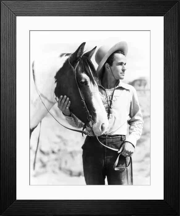 Framed Print : STORMY, Noah Beery Jr. 1935 Framed Print : STORMY, Noah Beery Jr. 1935