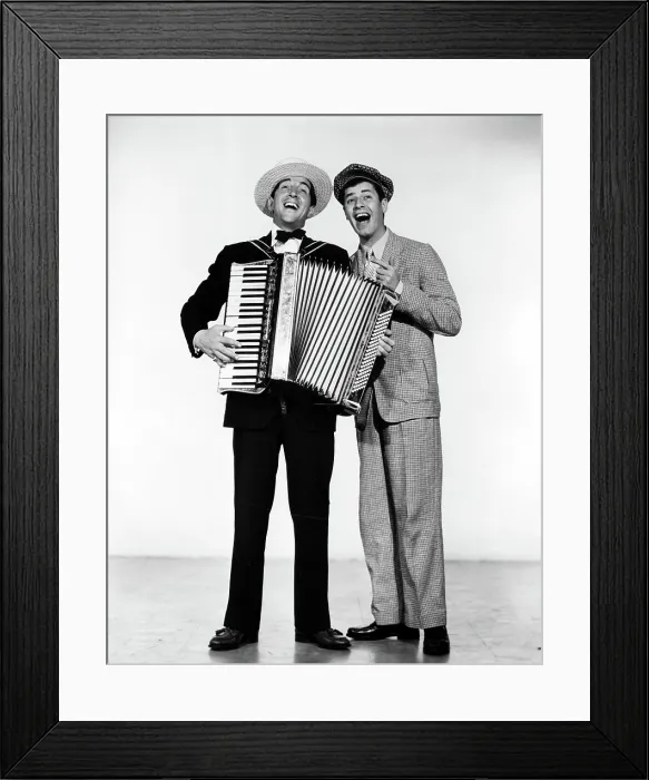 Framed Print : THE STOOGE, Dean Martin, Jerry Lewis, 1952, accordian Framed Print : THE STOOGE, Dean Martin, Jerry Lewis, 1952, accordian