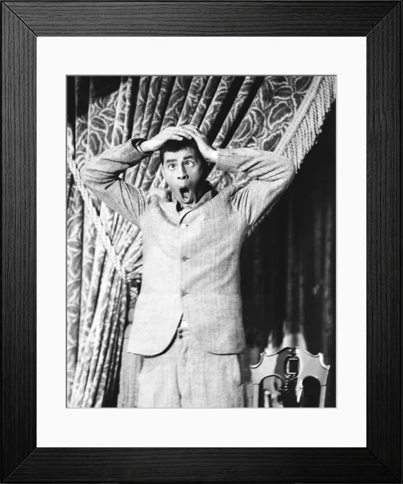 Framed Print : THE STOOGE, Jerry Lewis, 1952
